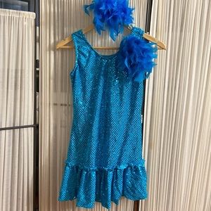 Blue Kids Halloween Costume